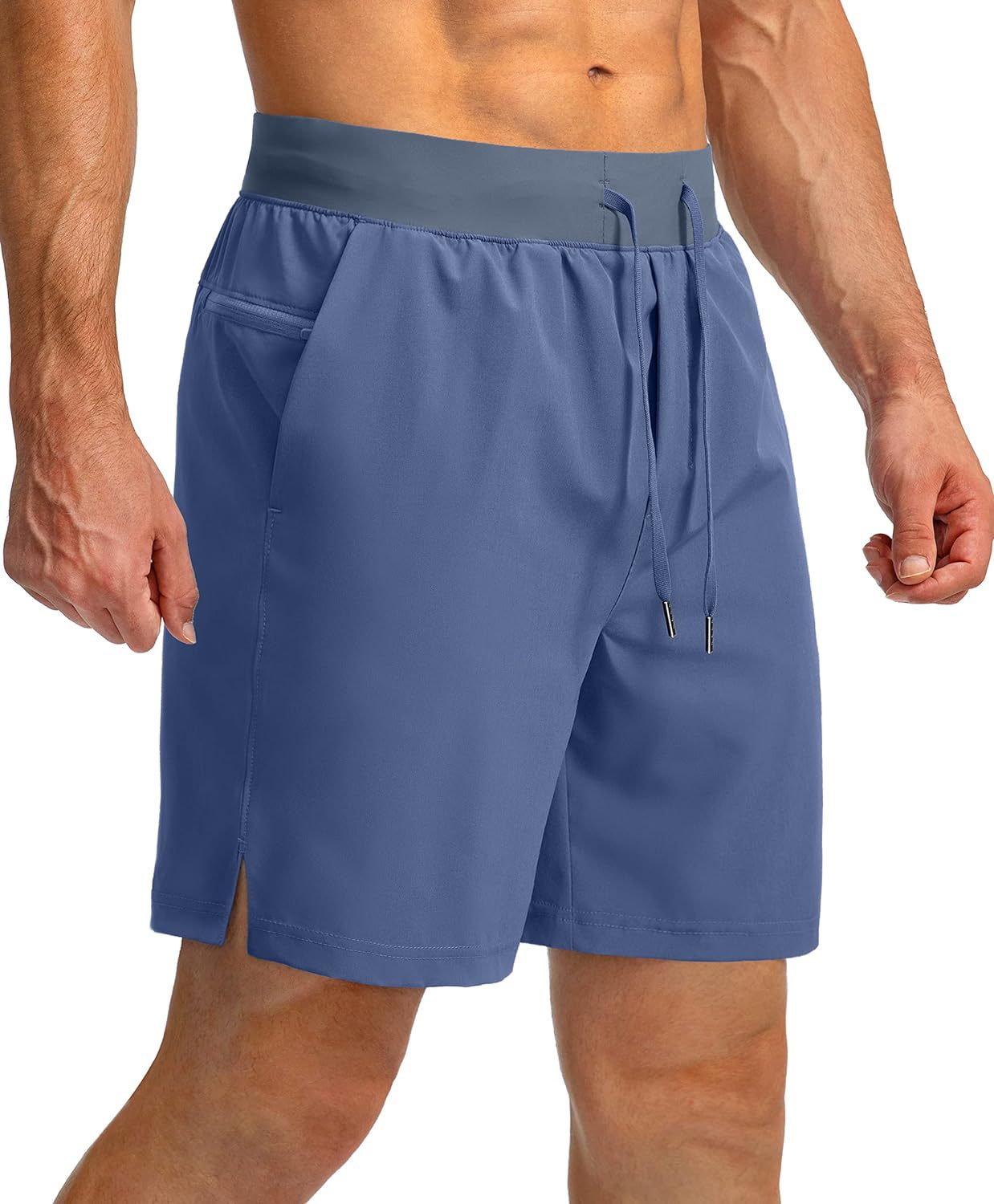 Men's summer quick-drying breathable five-point pants cross-border European and American new loose casual outdoor running training fitness pants