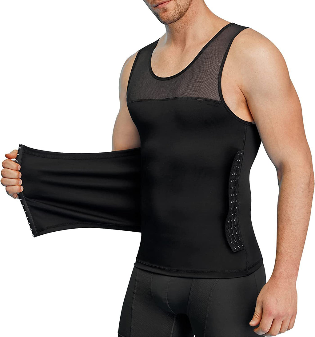 New men's breasted adjustment belly shapewear waist corset chest belly belt styling vest invisible and breathable