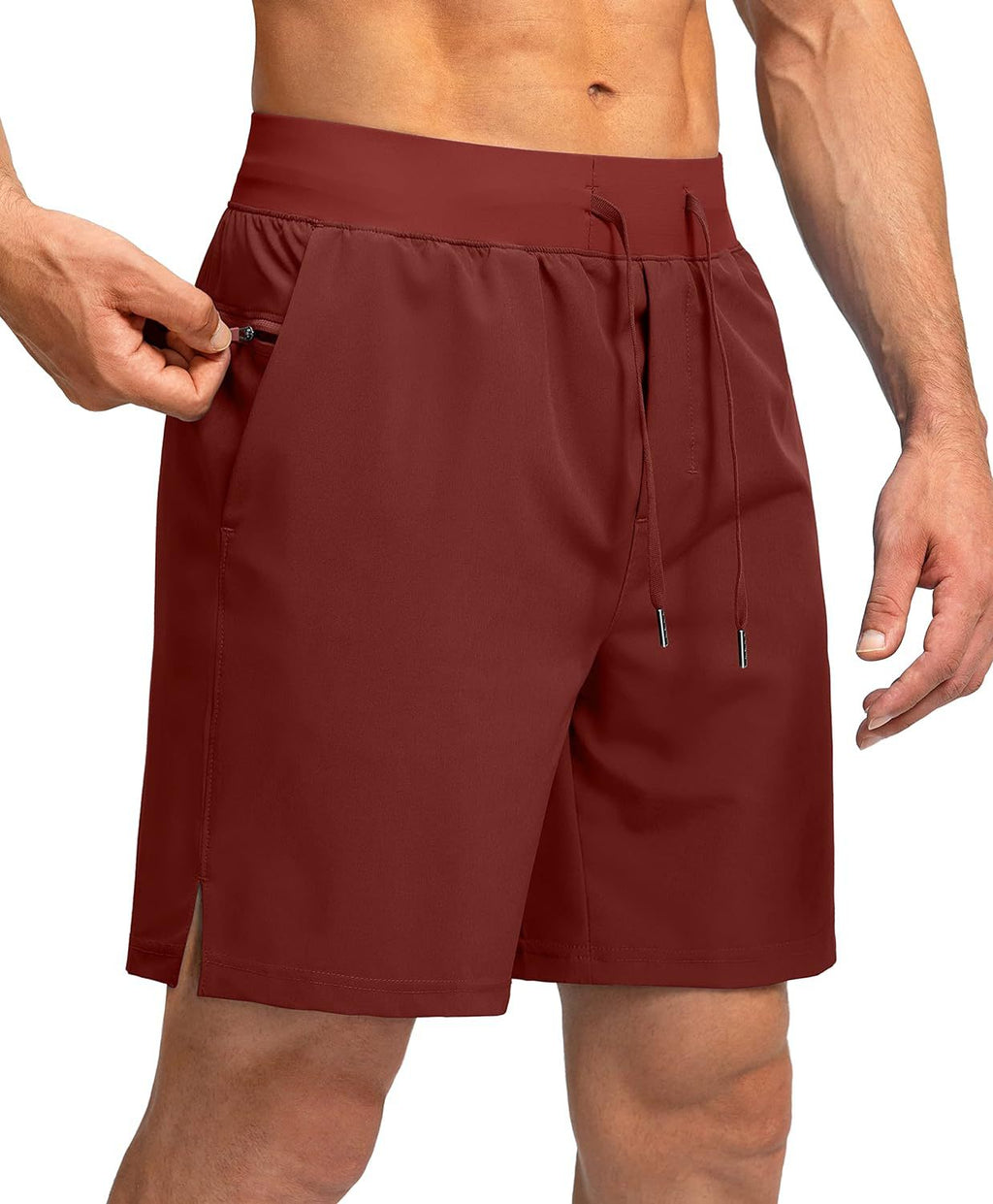 Men's summer quick-drying breathable five-point pants cross-border European and American new loose casual outdoor running training fitness pants