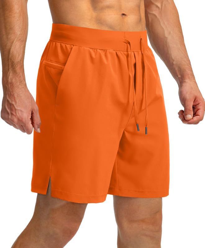 Men's summer quick-drying breathable five-point pants cross-border European and American new loose casual outdoor running training fitness pants