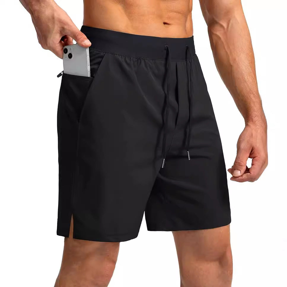 Men's summer quick-drying breathable five-point pants cross-border European and American new loose casual outdoor running training fitness pants